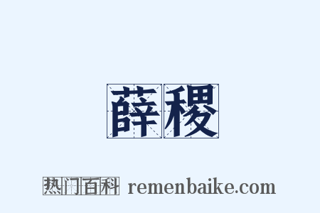 薛稷是什么意思的图片